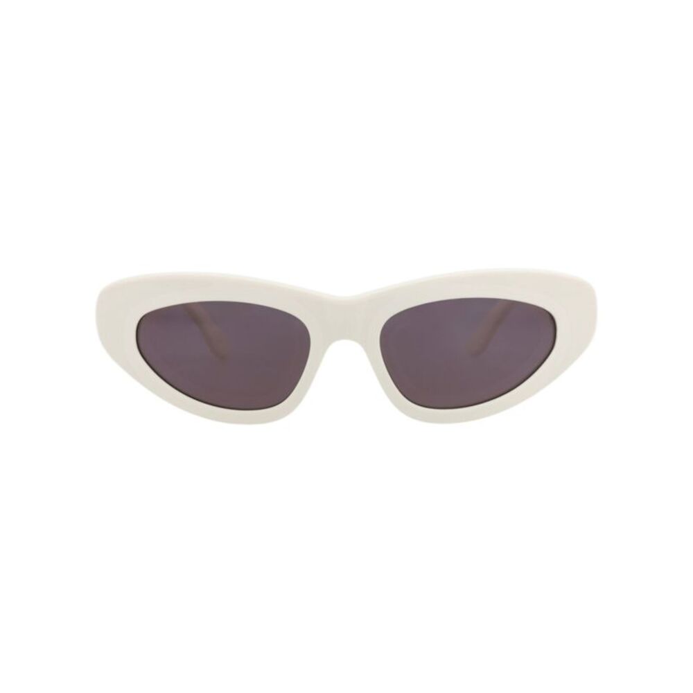 Alaia Cat Eye-Frame Acetate Sunglasses Ivory Womens